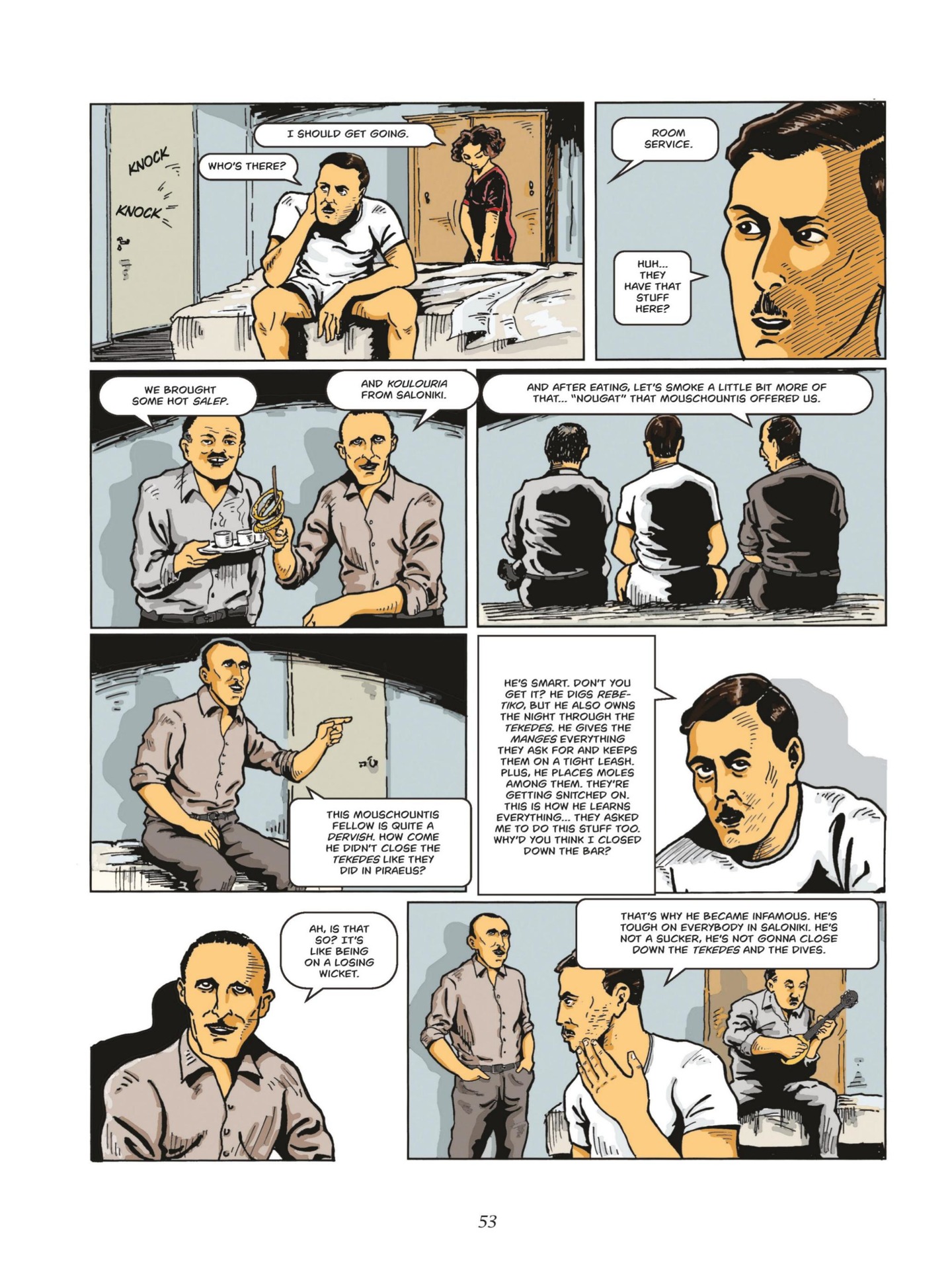 Read online The Famous Quartet of Piraeus comic -  Issue # TPB - 54