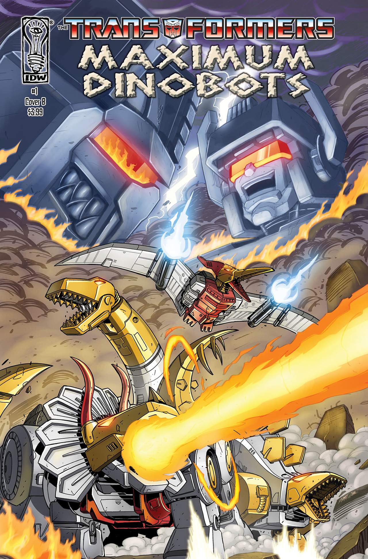 Read online The Transformers: Maximum Dinobots comic -  Issue #1 - 2
