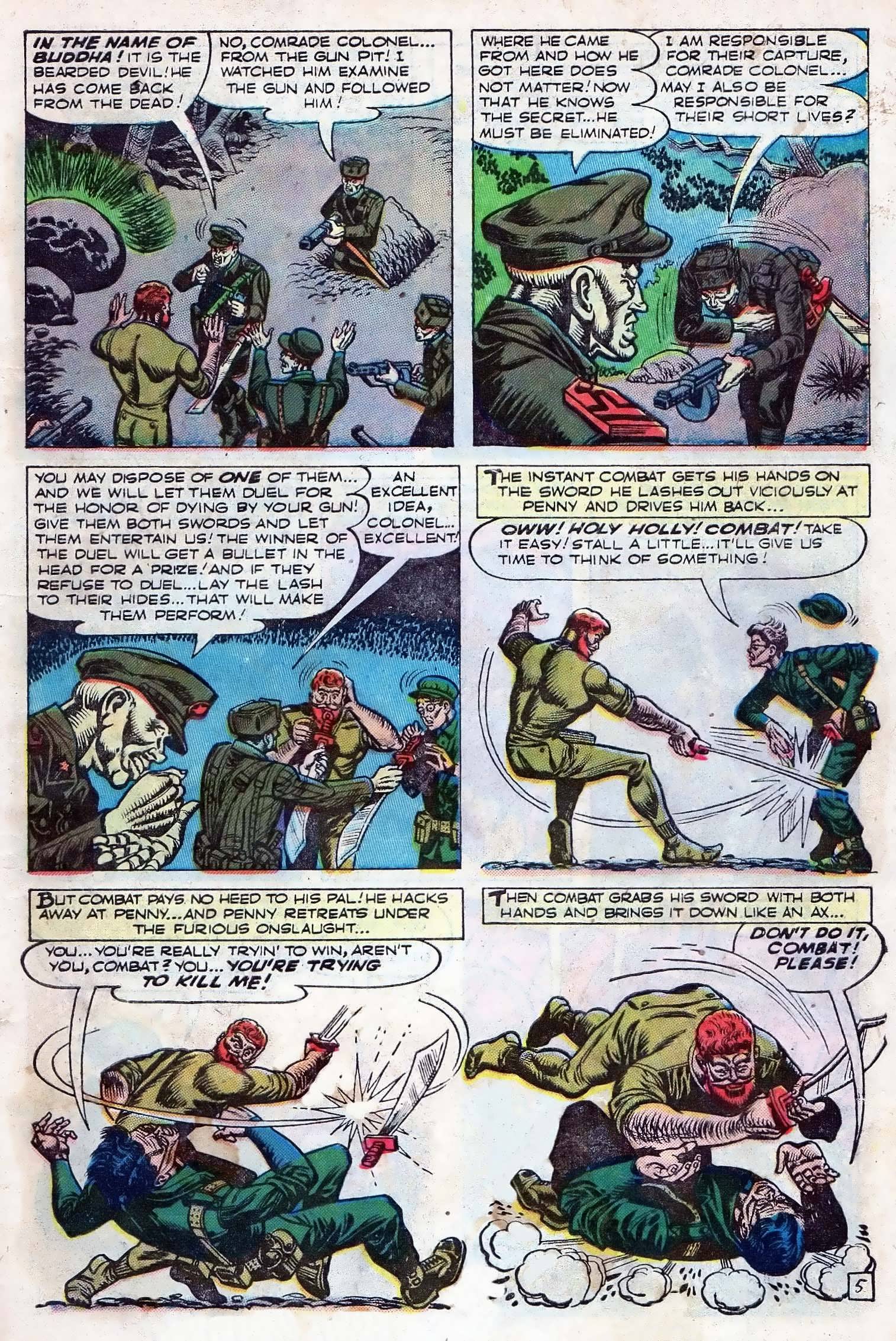 Read online Combat (1952) comic -  Issue #9 - 7