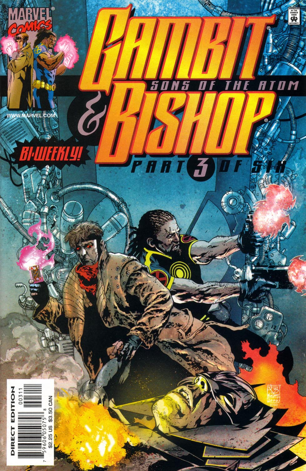 Read online Gambit & Bishop: Sons of the Atom comic -  Issue #3 - 1