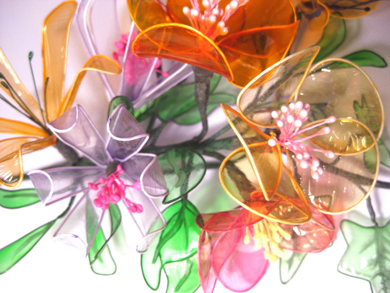 feed my face with cake Gelatin Flowers!