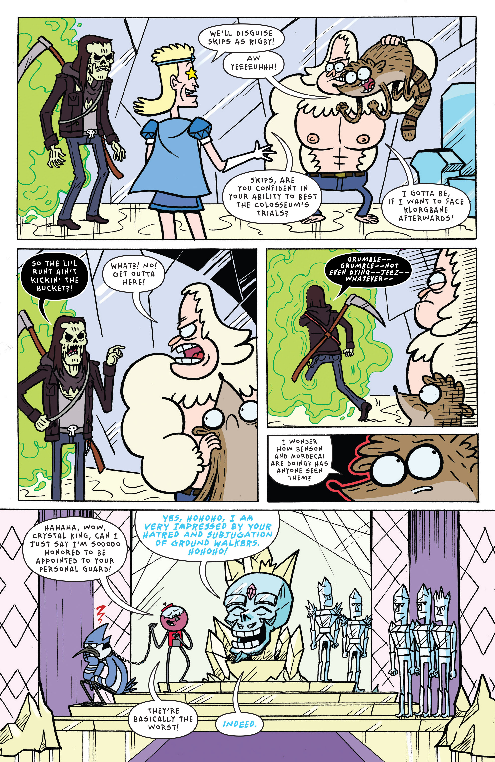 Read online Regular Show comic -  Issue #31 - 8