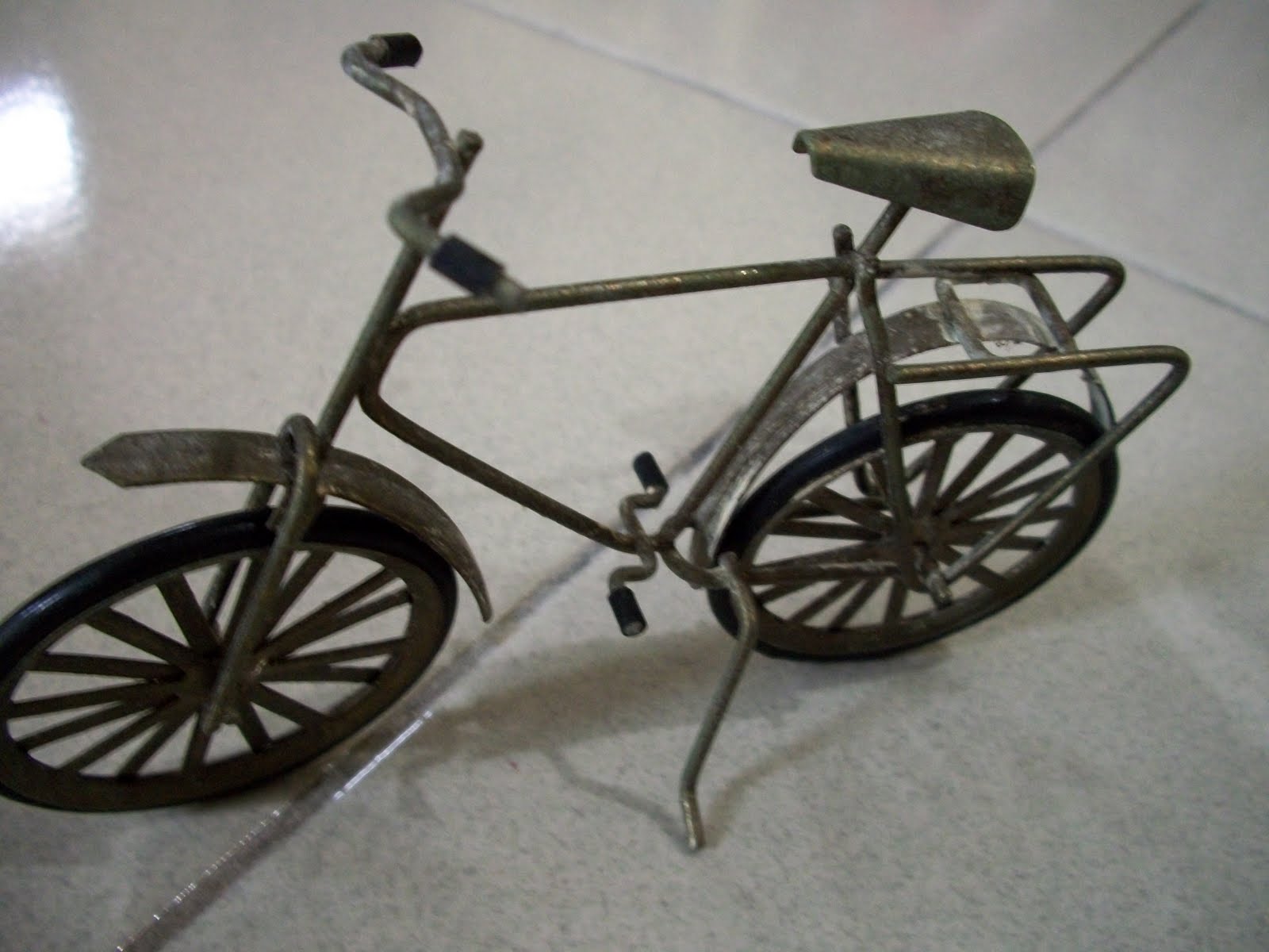antique miniature bicycle