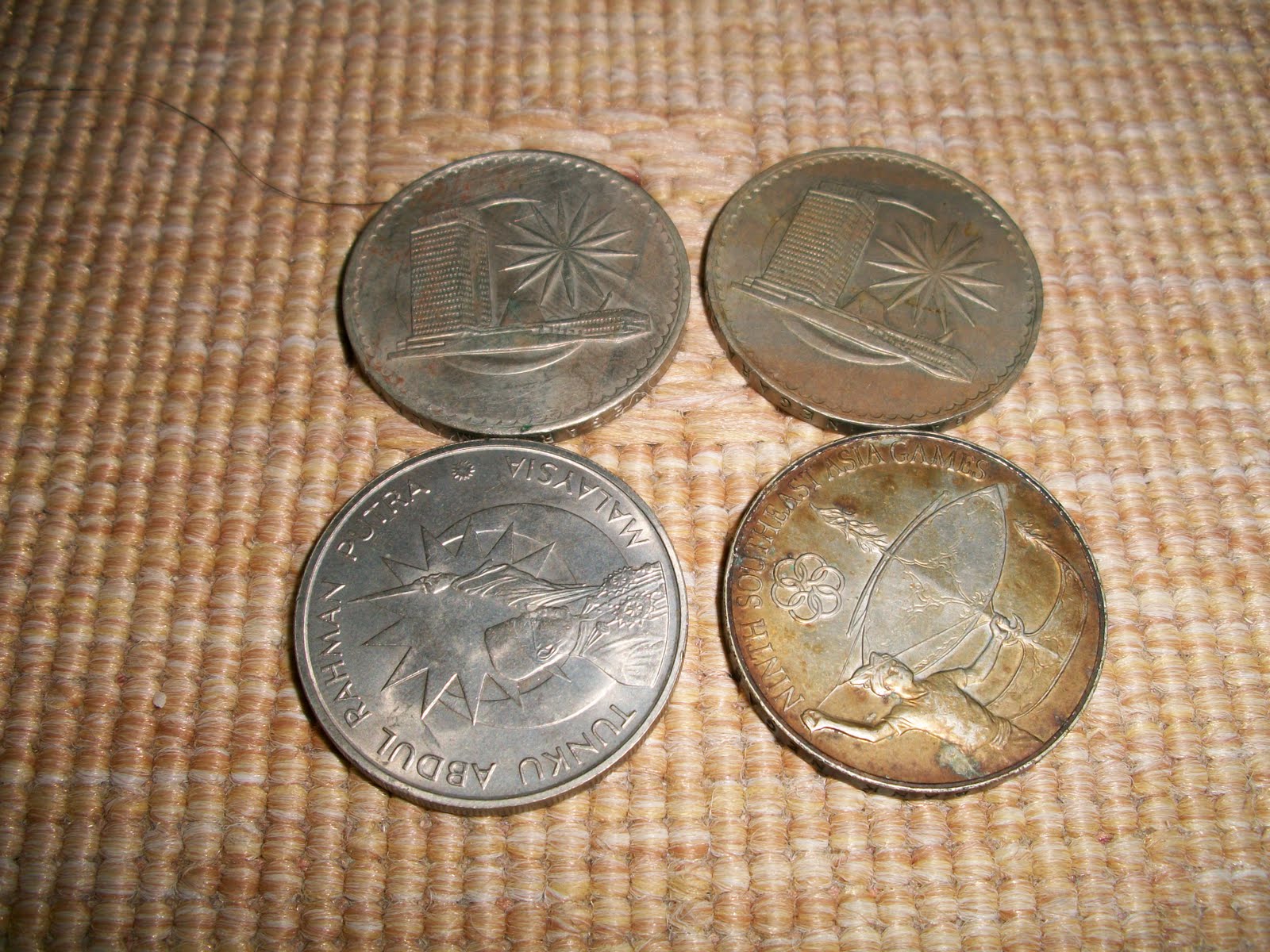 Collectible Items 1 Lot Of Malaysia Old Coin 4pcs collectible-items-1-lot-of-malaysia-old-coin-4pcs