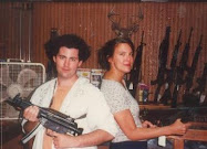 Me & the Mrs in our survivalist bunker