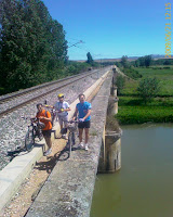 canal de castilla en bici