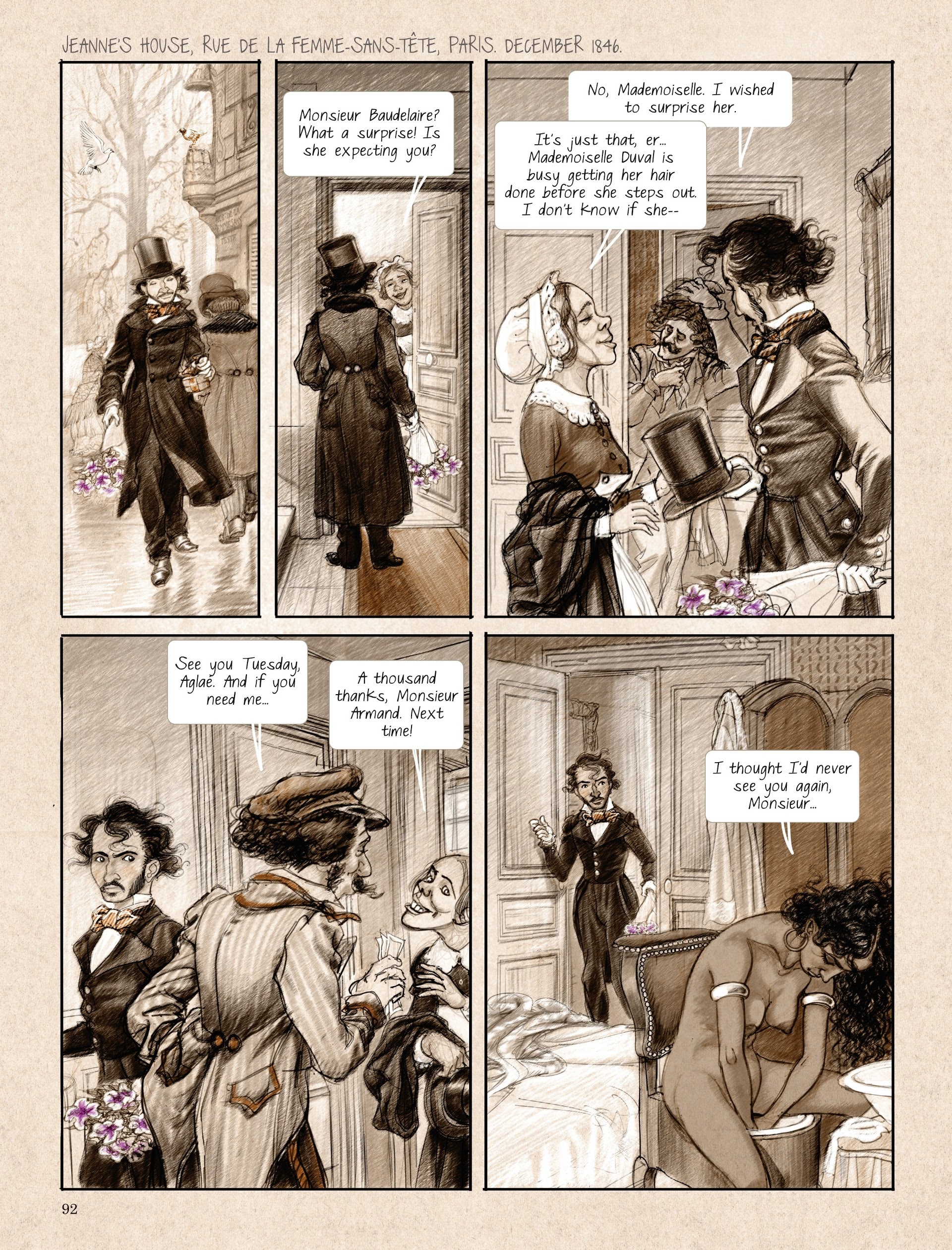 Read online Mademoiselle Baudelaire comic -  Issue # TPB (Part 1) - 91