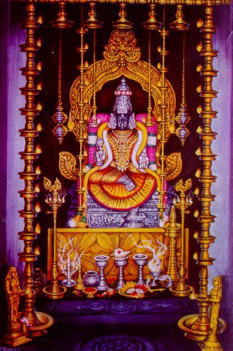 Ashtadasabhuja Durga Darshana - 10. Sree Lalithambigai Temple -Thirumeeyachur