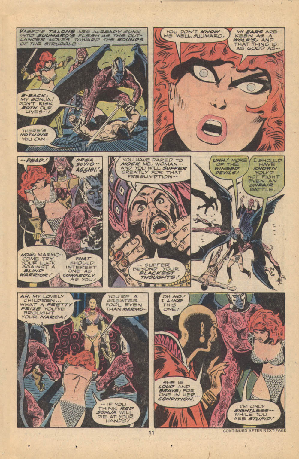 Red Sonja (1977) Issue #11 #11 - English 8