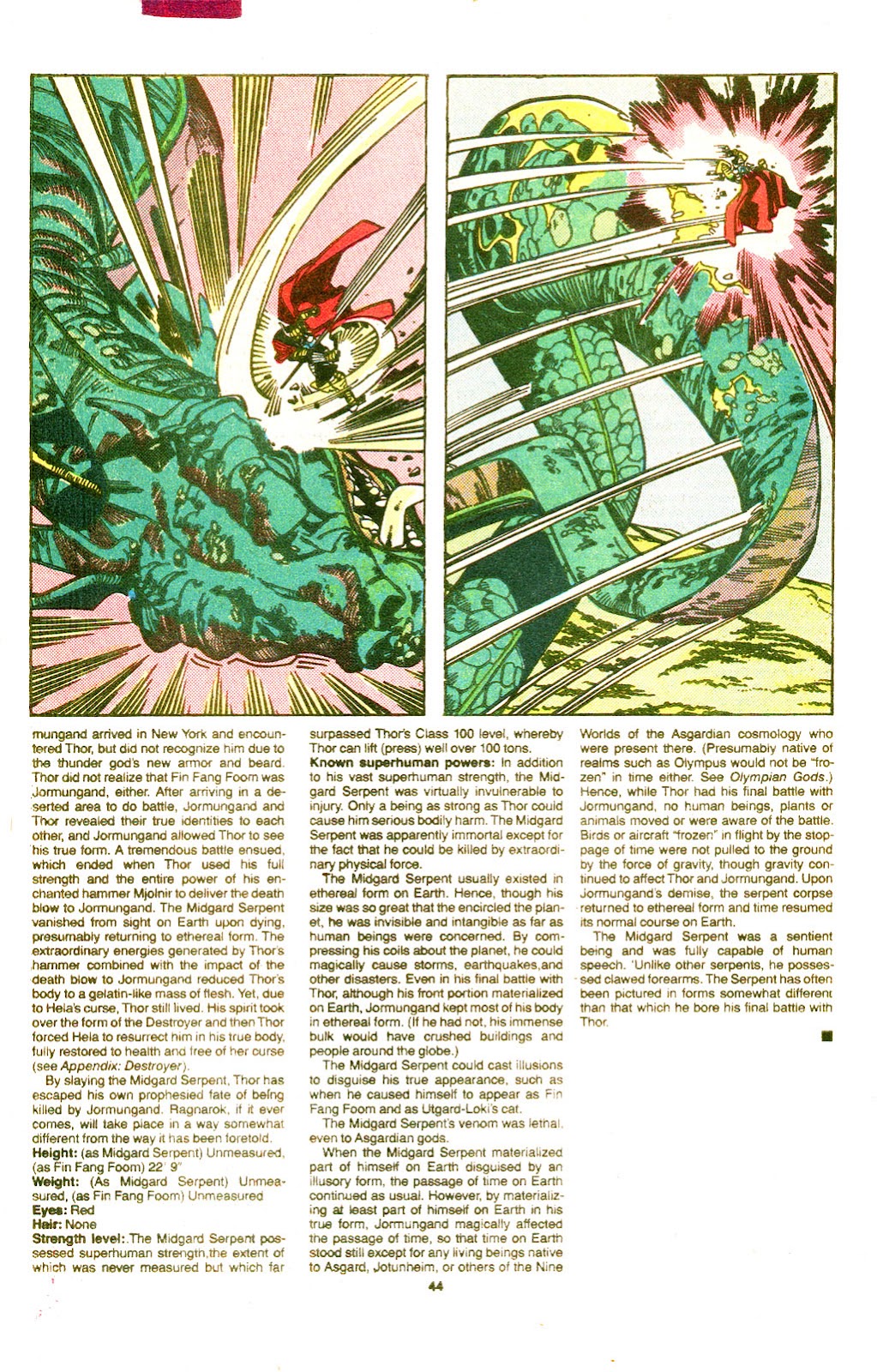 The Official Handbook of the Marvel Universe Deluxe Edition issue 18 - Page 45