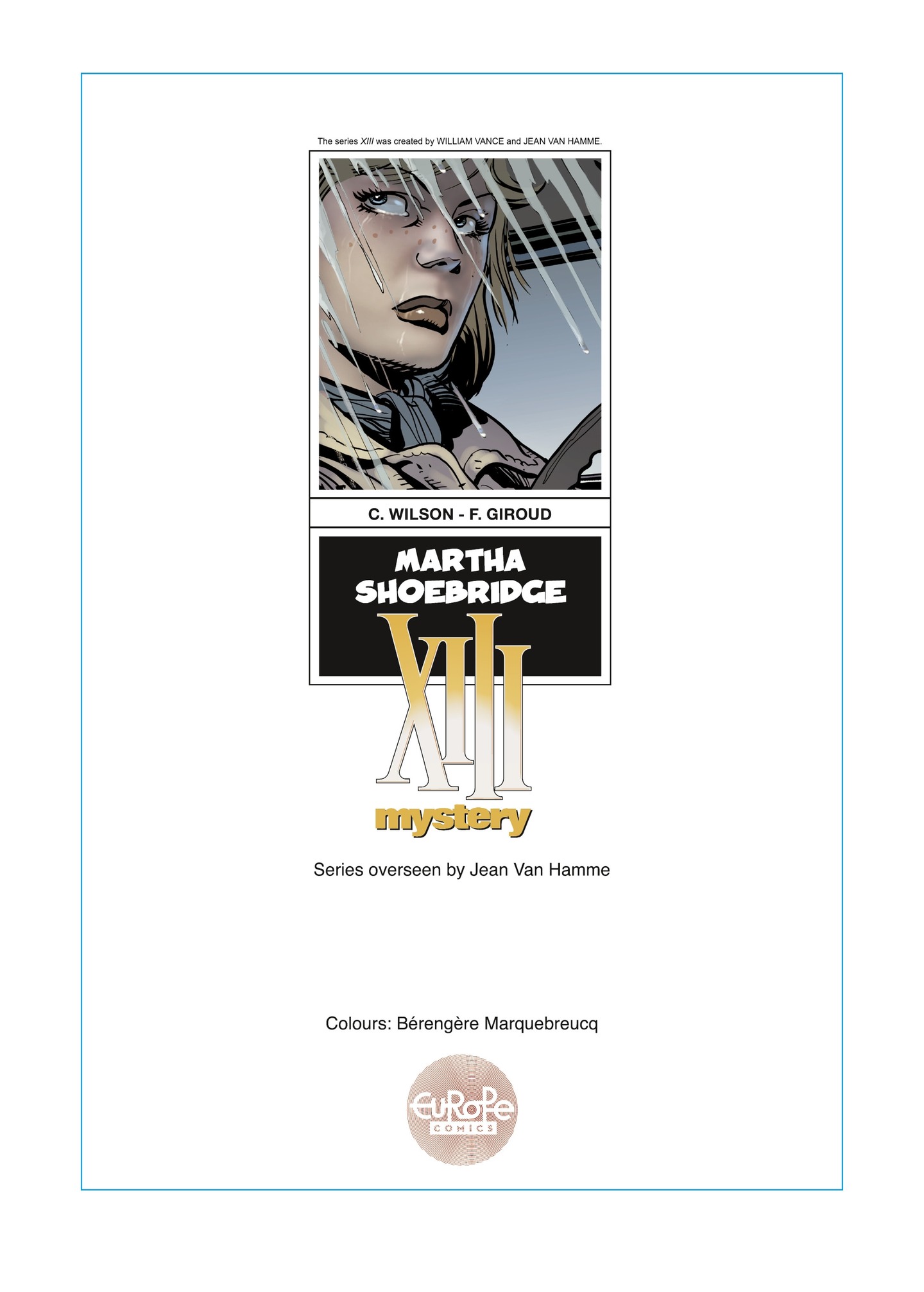 Read online XIII Mystery comic -  Issue #8 - 3