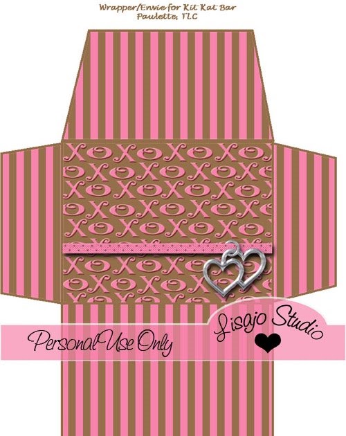 Lisajo Studio Valentine Kit Kat Wrapper Printable Lisajo Studio Valentine Kit Kat Wrapper Printable