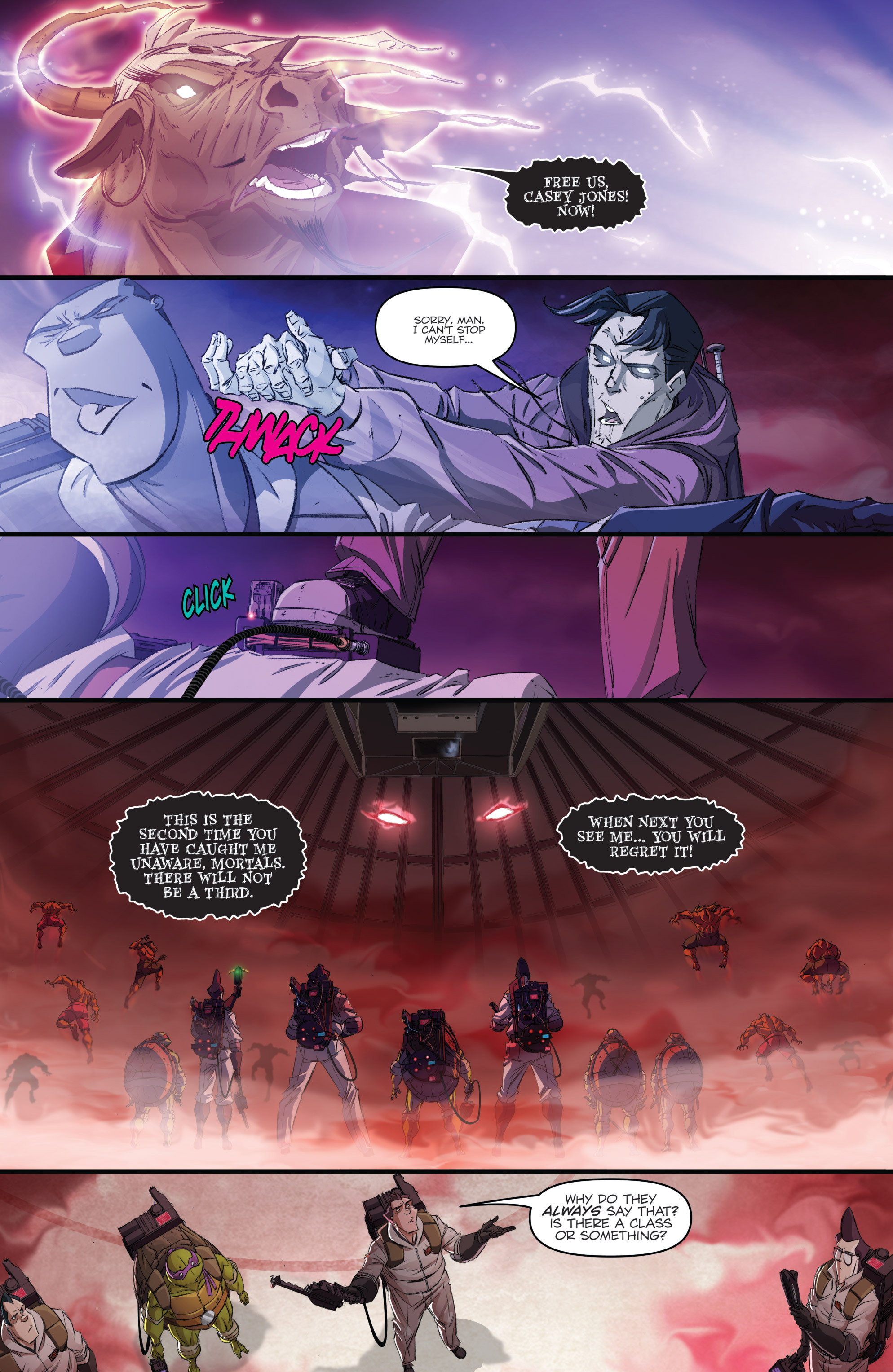 Read online Teenage Mutant Ninja Turtles/Ghostbusters comic -  Issue #3 - 10