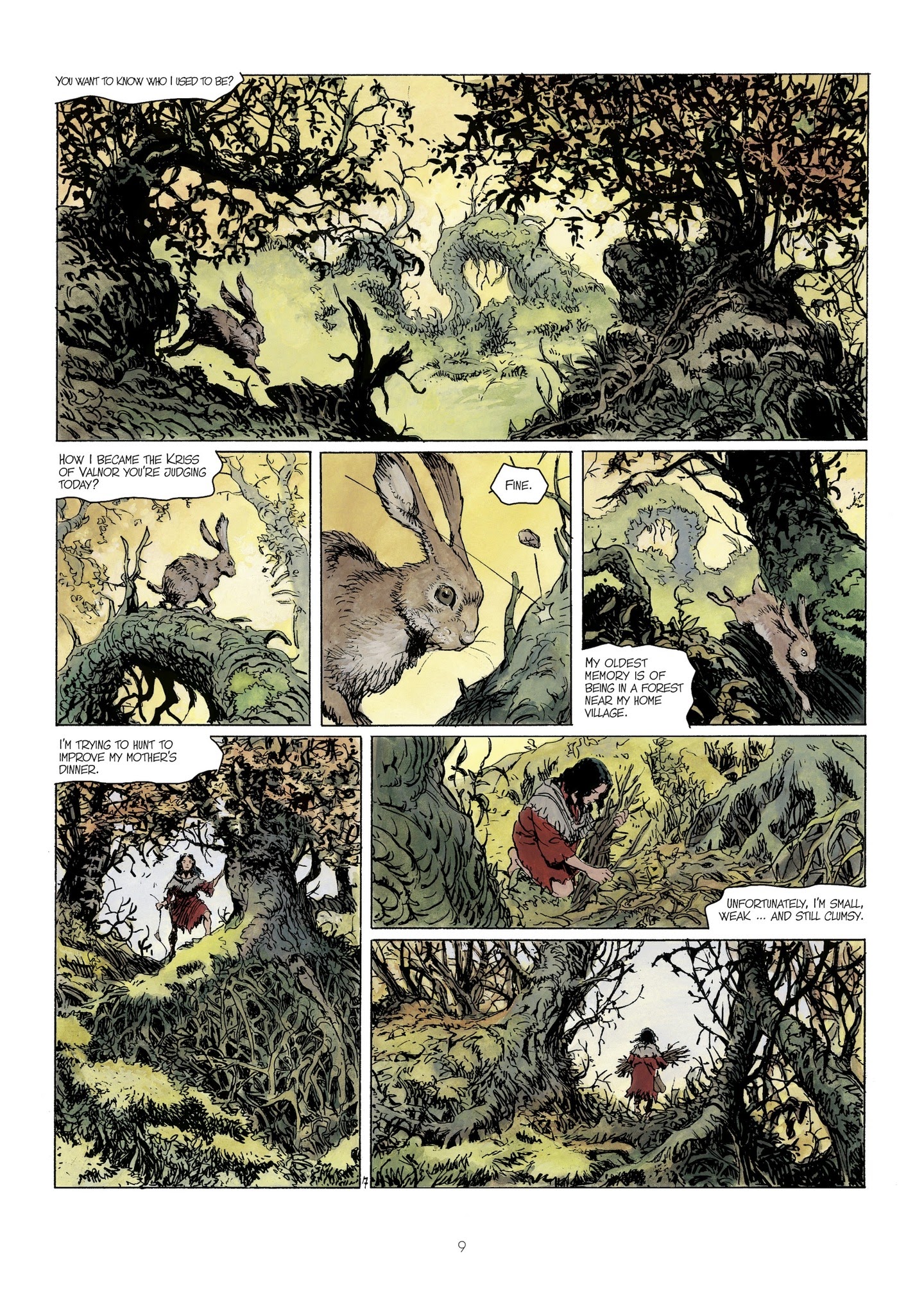 Read online Thorgal - Kriss of Valnor: I Forget Nothing! comic -  Issue # Full - 11