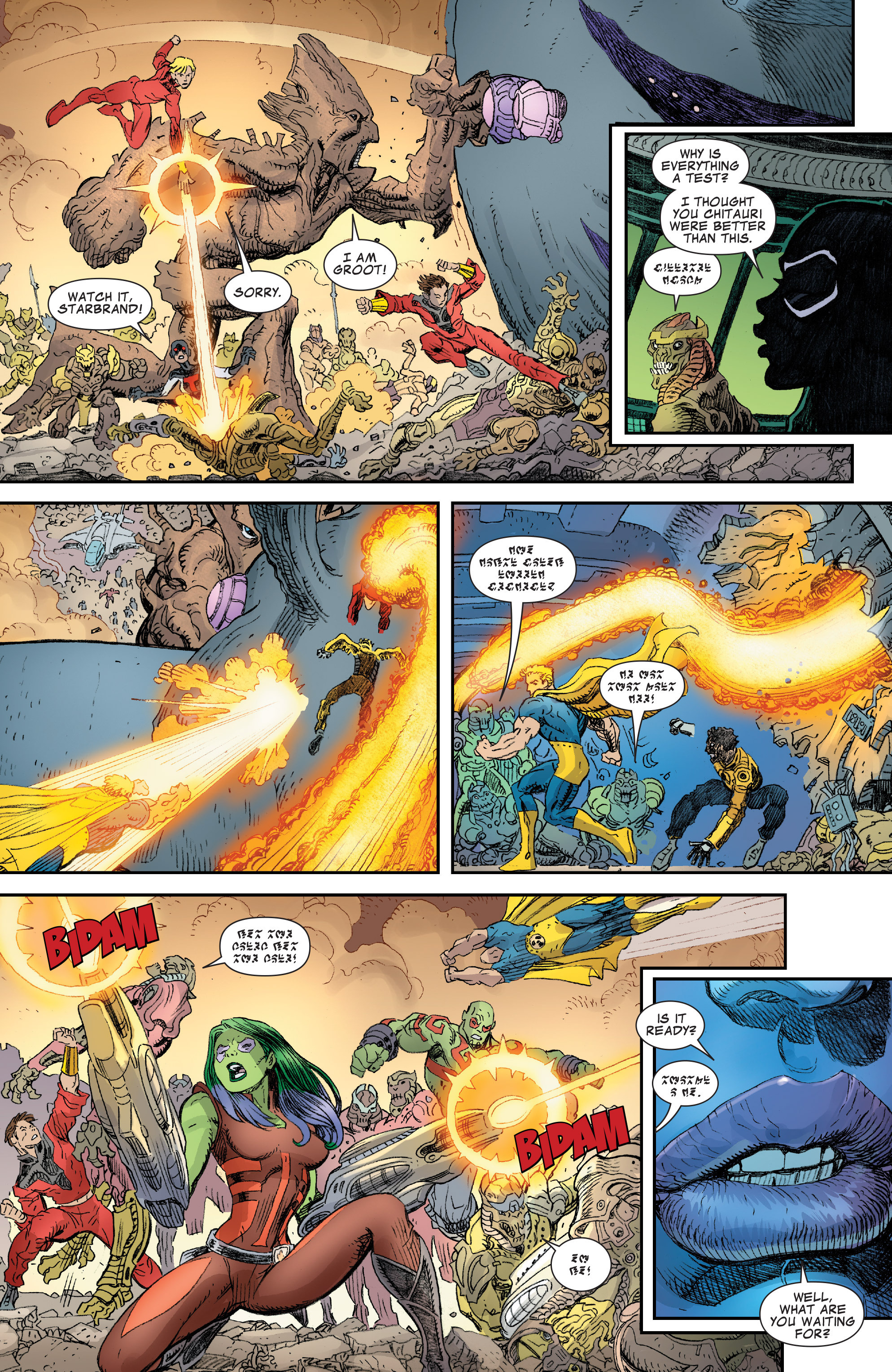 Read online Guardians Team-Up comic -  Issue #1 - 18