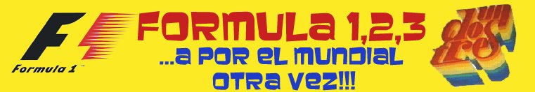 Formula 1,2,3...a por el Mundial otra vez