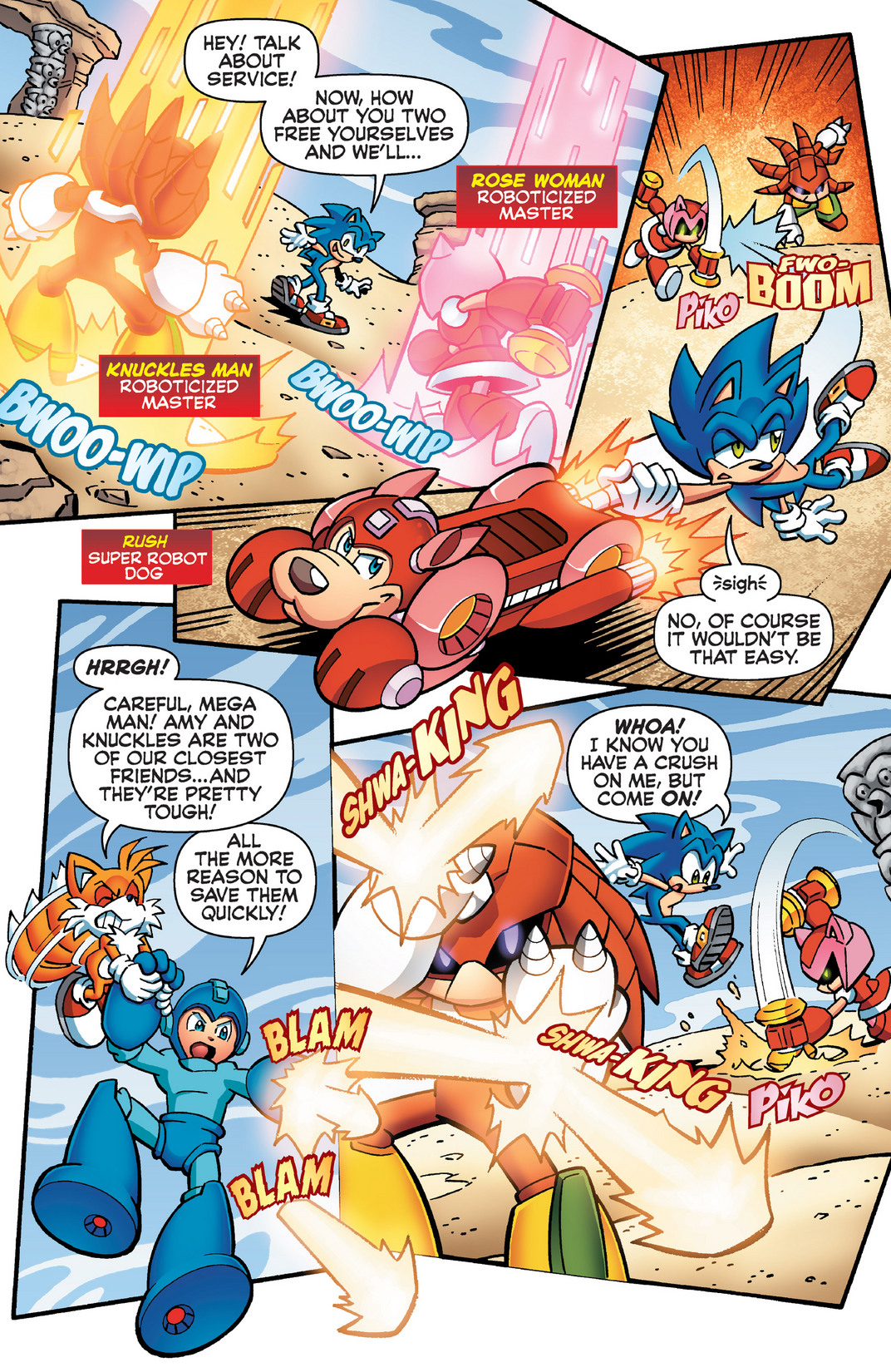 Read online Sonic Mega Man Worlds Collide comic -  Issue # Vol 2 - 89