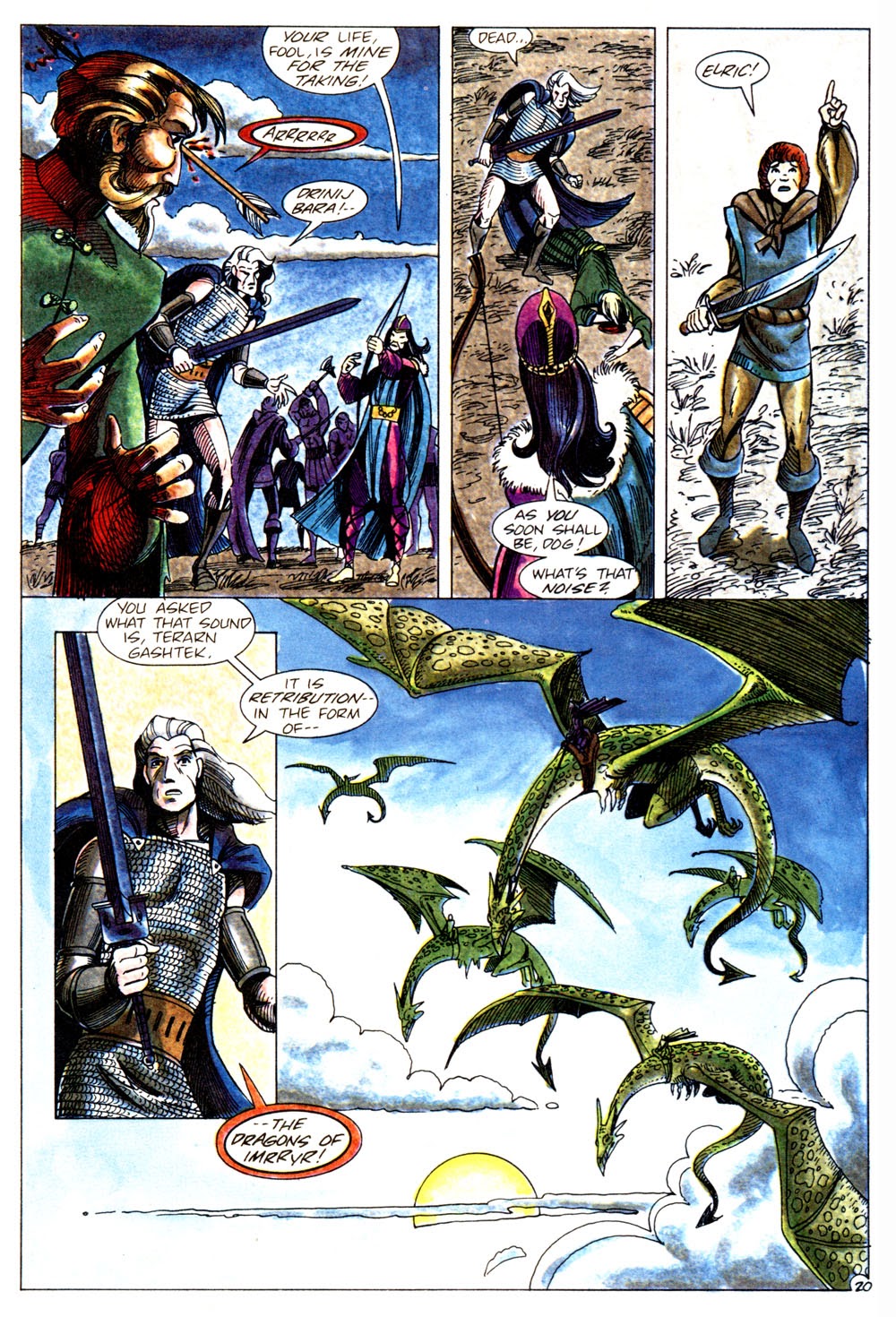Read online Elric: The Bane of the Black Sword comic -  Issue #5 - 23