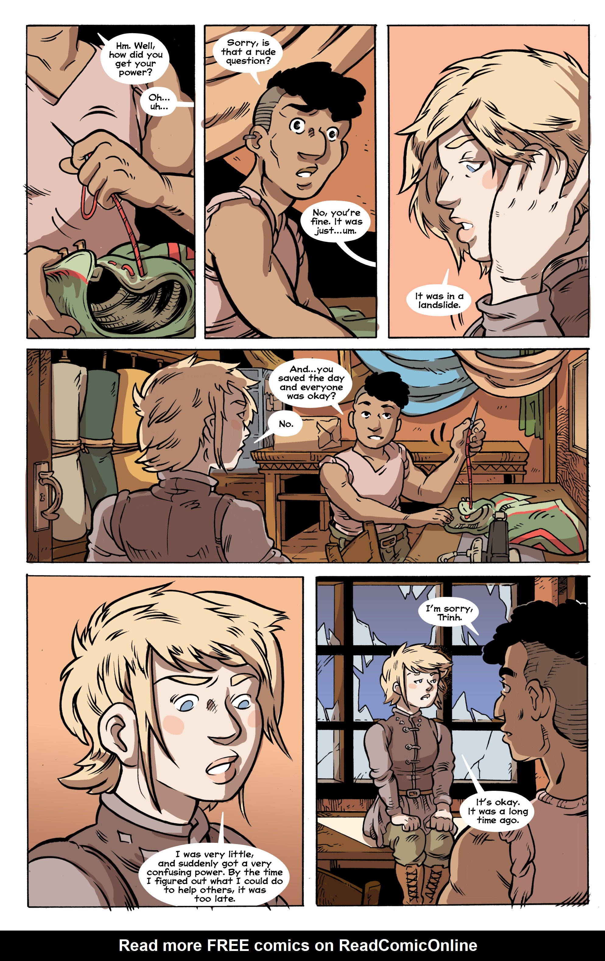 Read online The Castoffs comic -  Issue # _TPB 3 - 76