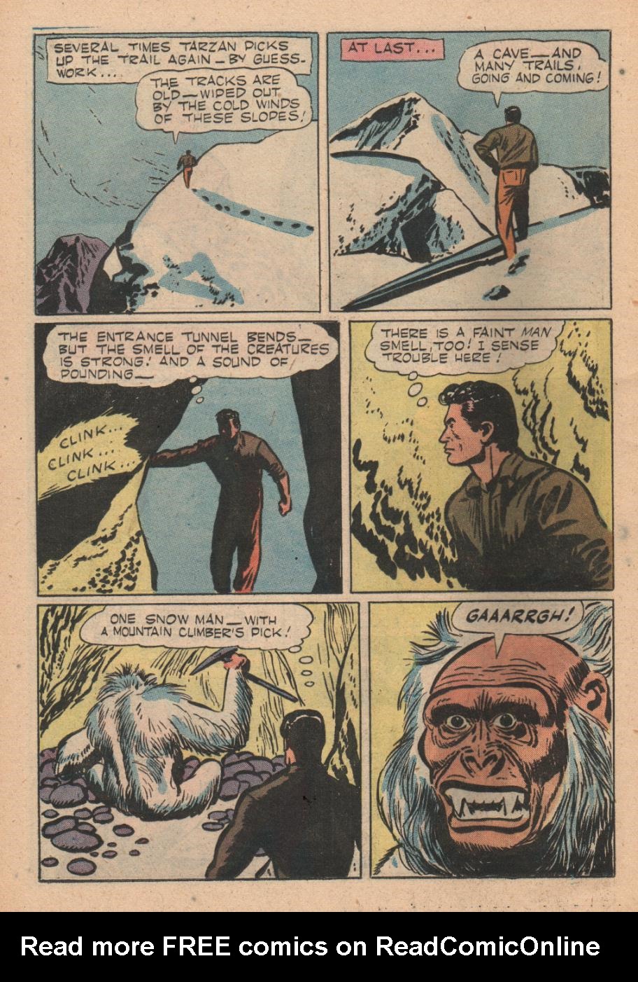 Read online Tarzan (1948) comic -  Issue #87 - 24