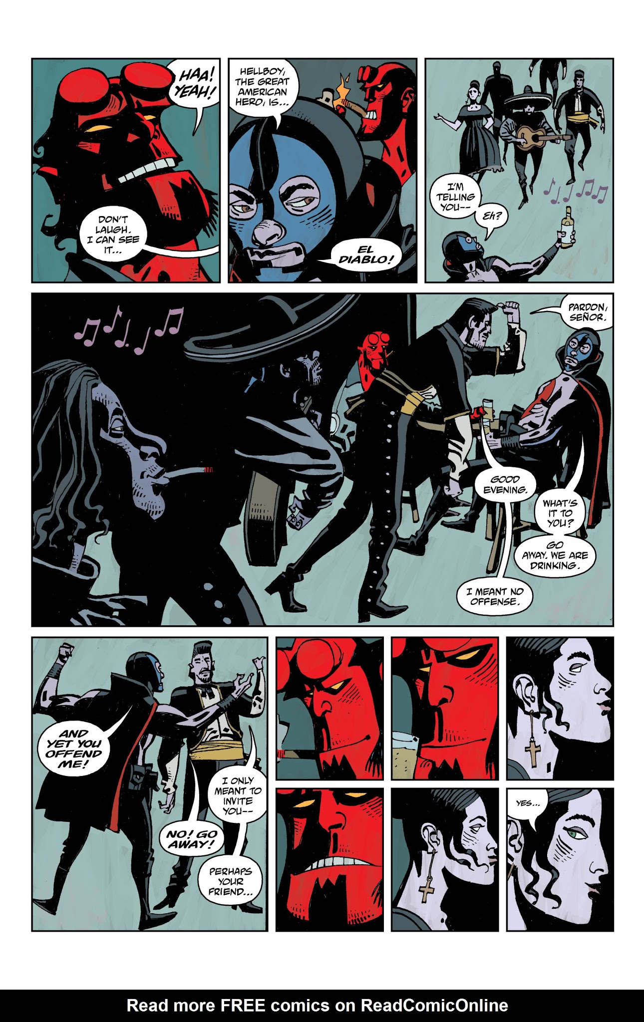 Read online Hellboy In Mexico comic -  Issue # TPB - 50