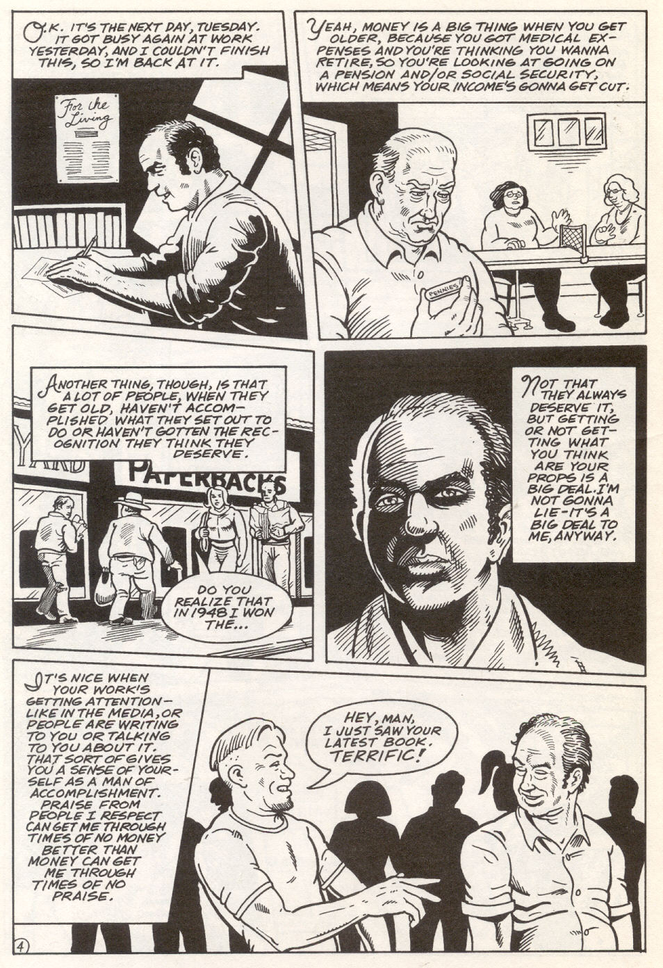 Read online American Splendor: Terminal comic -  Issue # Full - 7