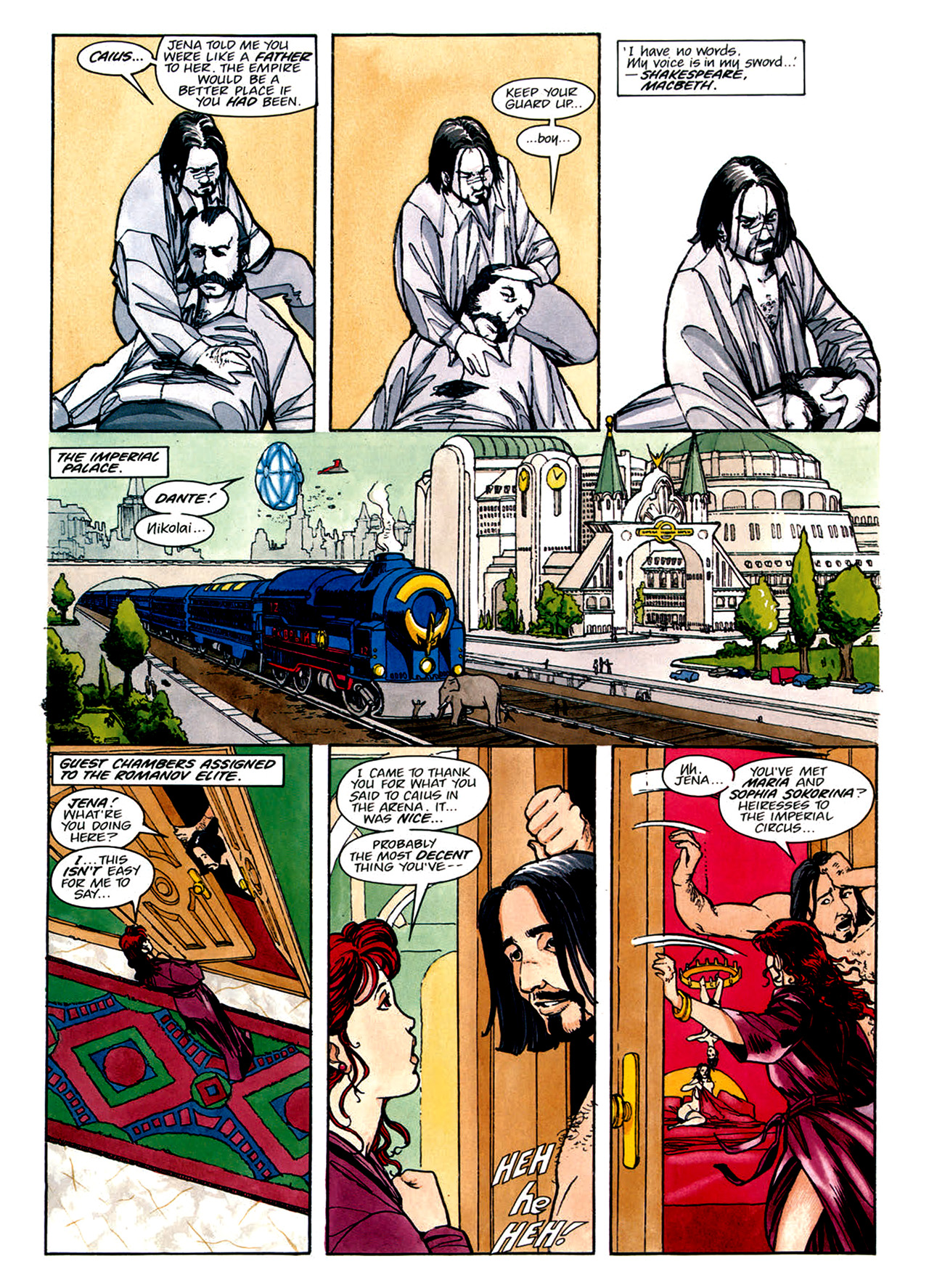 Read online Nikolai Dante comic -  Issue # TPB 1 - 152