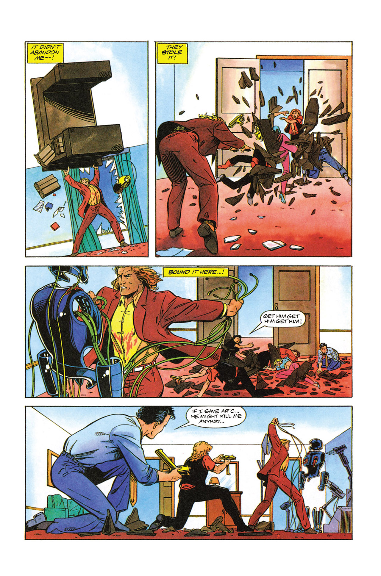 Read online X-O Manowar (1992) comic -  Issue #5 - 22