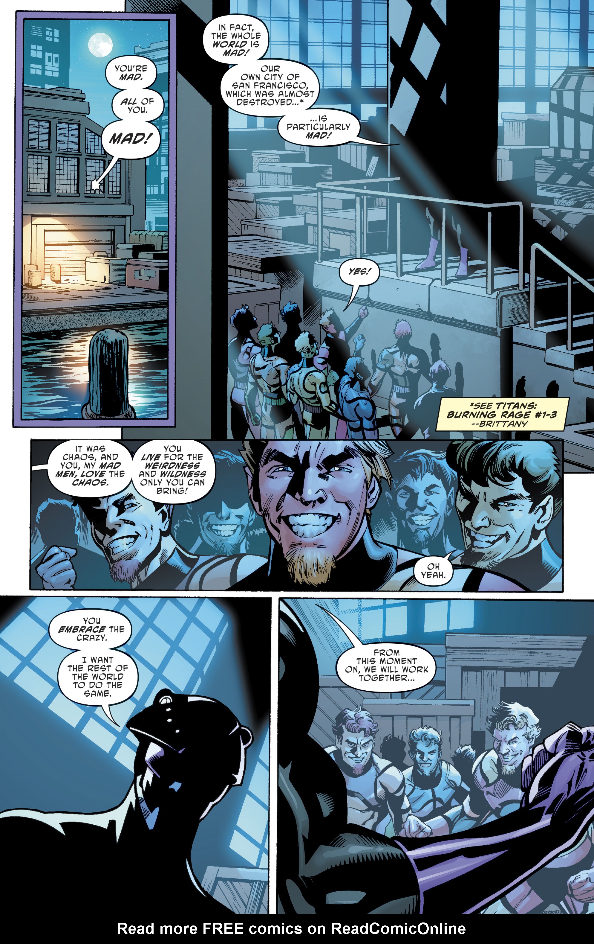 Read online Titans: Burning Rage comic -  Issue #4 - 3