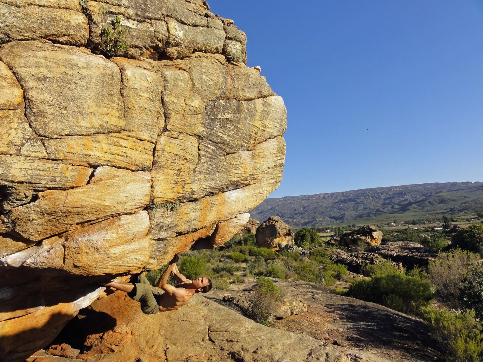 schoenis on tour Back in South Africa Rocklands