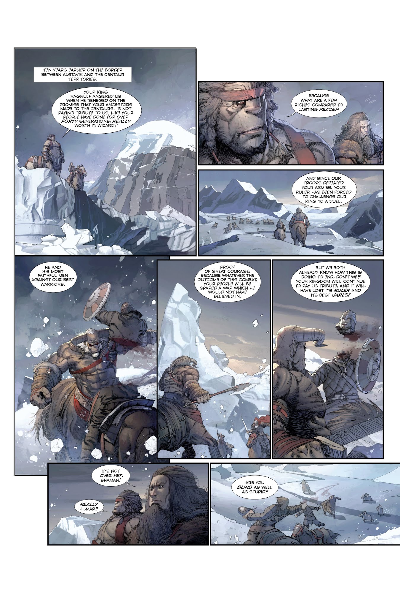 Read online Konungar: War of Crowns comic -  Issue #2 - 9