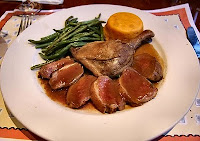 Canard au Miel, Haricots Vert et Pommes de Terre Douce Chefs de France Canard au Miel, Haricots Vert et Pommes de Terre Douce Chefs de France