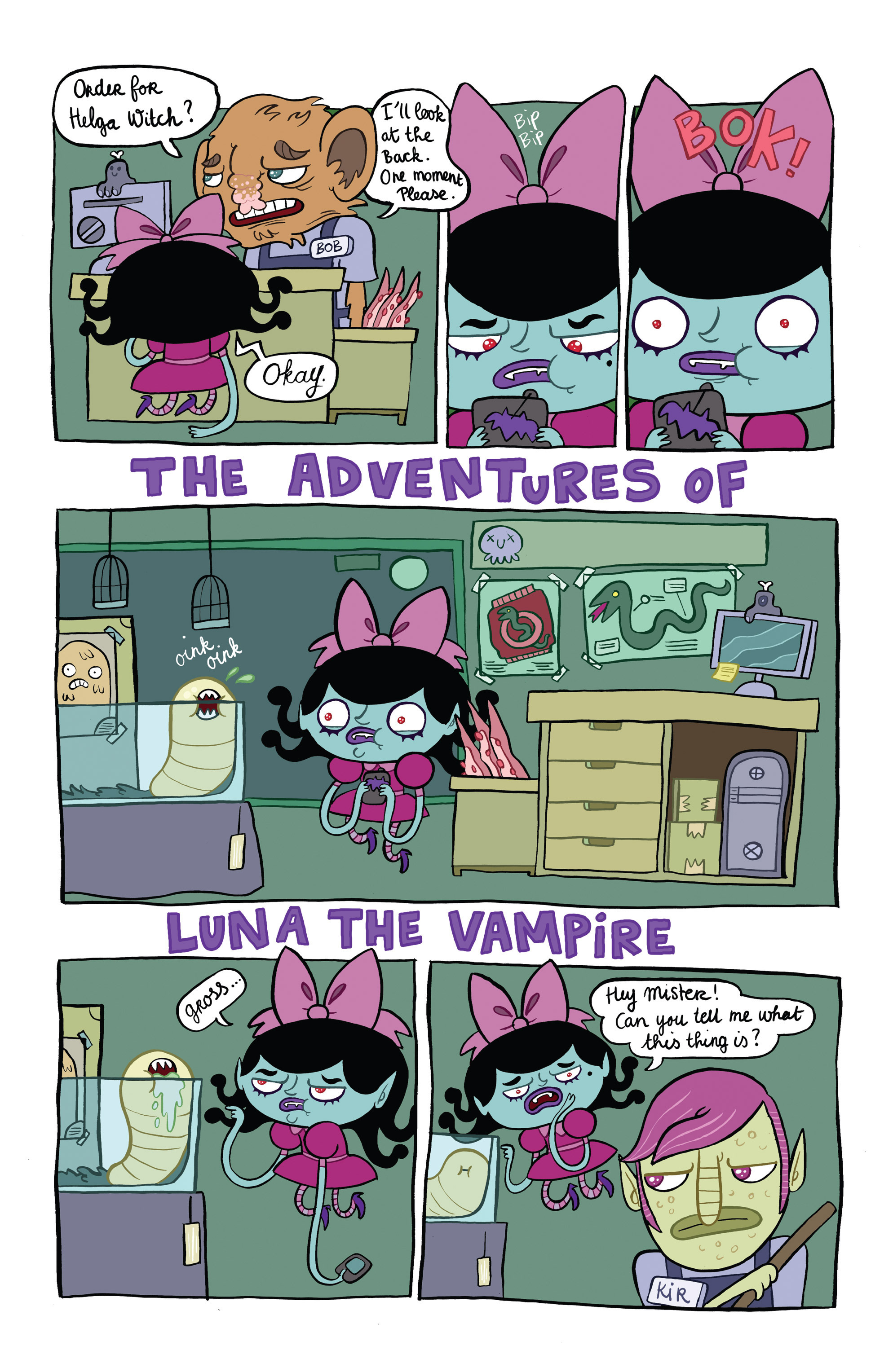 Read online The Adventures of Luna the Vampire comic -  Issue #1 - 18