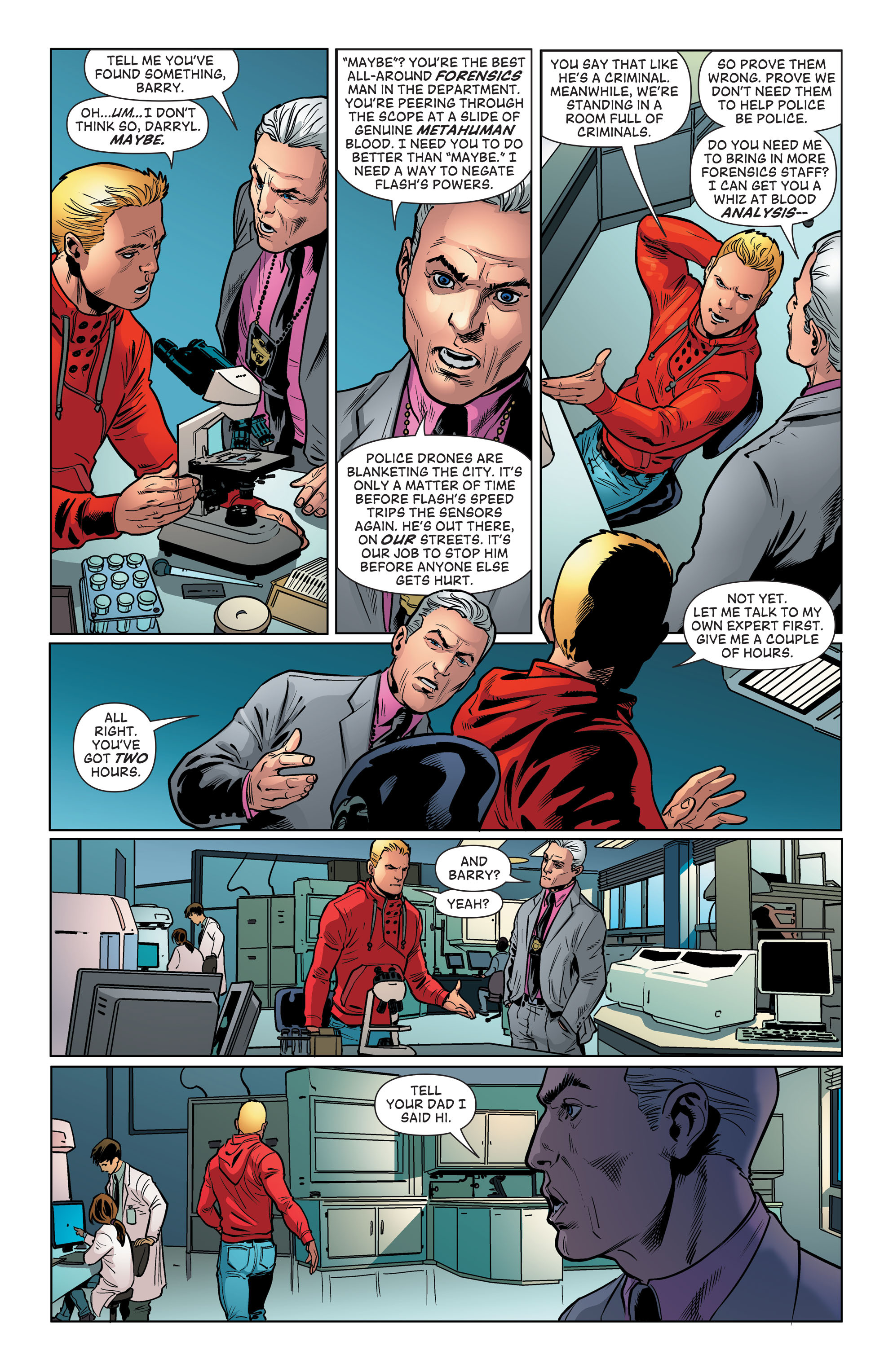Read online The Flash (2011) comic -  Issue #49 - 7