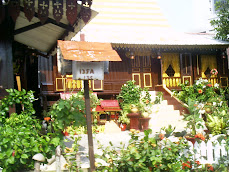 Typical Malay house in Melaka - Malaysia 2008