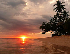 SUNSET AT ZAMBALES ISLAND - THE PHILIPPINES