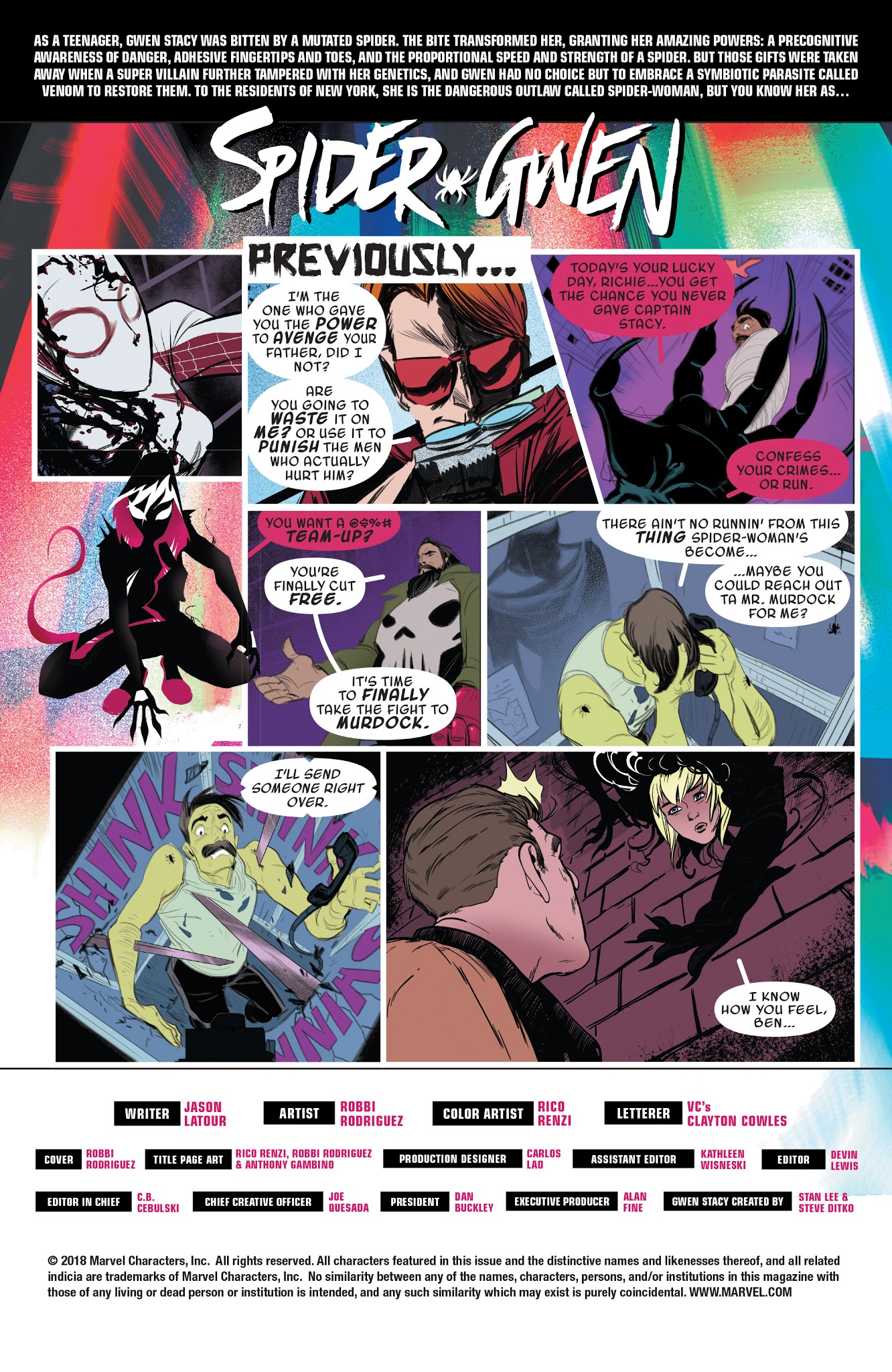 Read online Spider-Gwen [II] comic -  Issue #28 - 2
