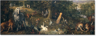 Jan Brueghel. Jardí de l'Edén