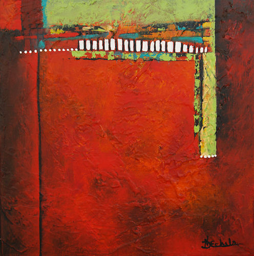 Daily Painters Abstract Gallery Dot Dot Dot By California Artist Nancy 
