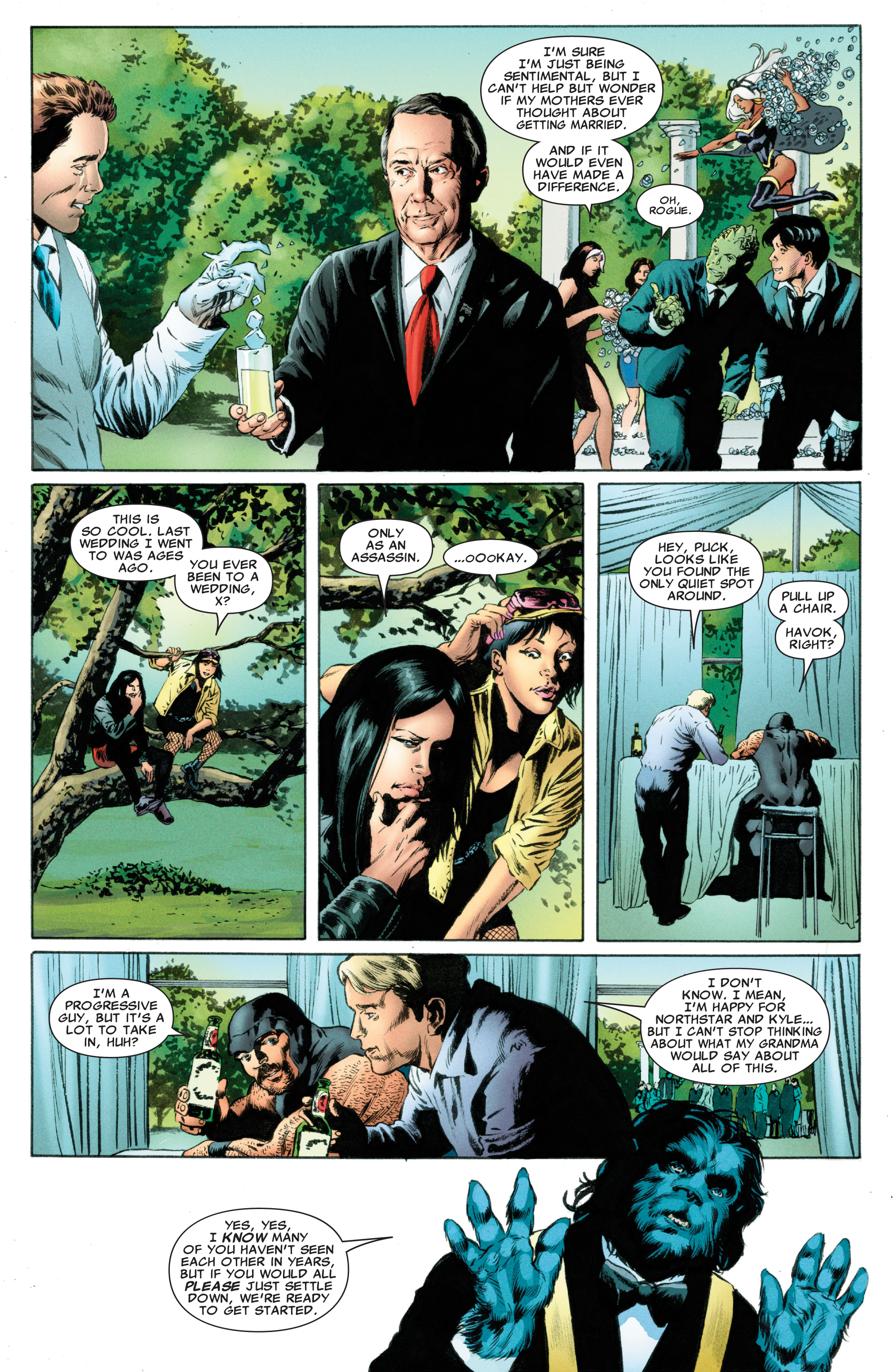 Read online X-Men Weddings comic -  Issue # TPB - 79