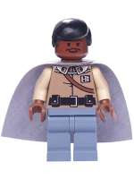 star wars lego 7754 rare minifig Lando Calrissian