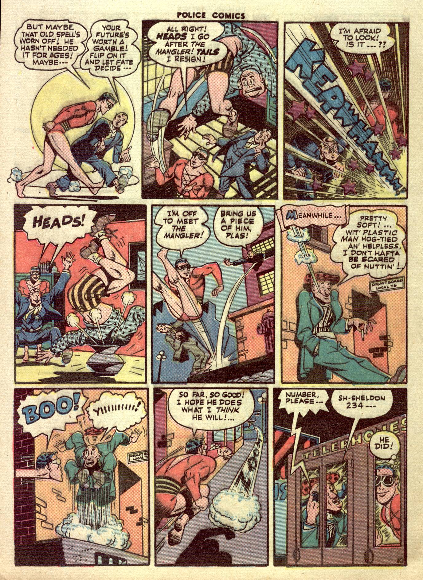 Read online Police Comics comic -  Issue #31 - 12