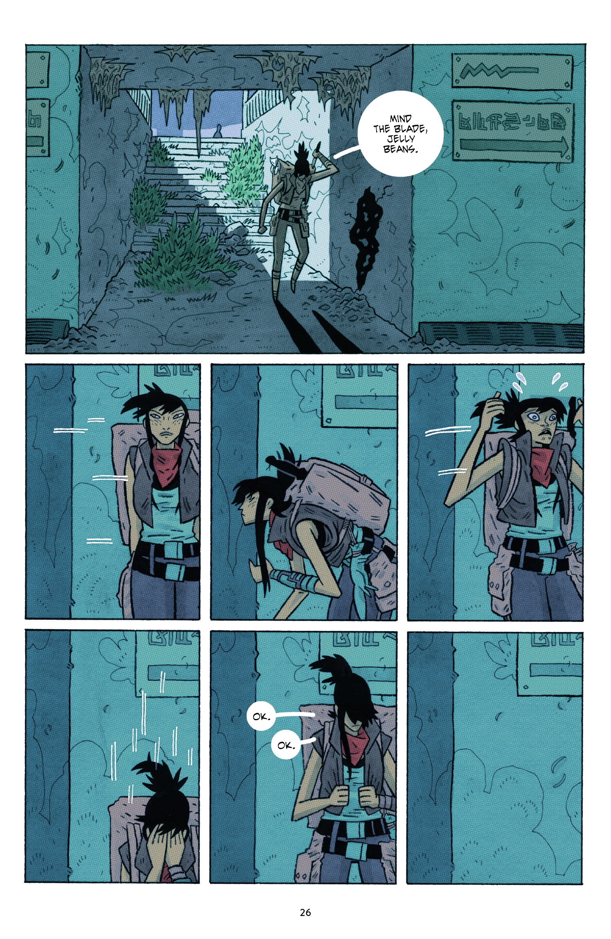 Read online ApocalyptiGirl: An Aria for the End Times (2020) comic -  Issue # TPB - 28