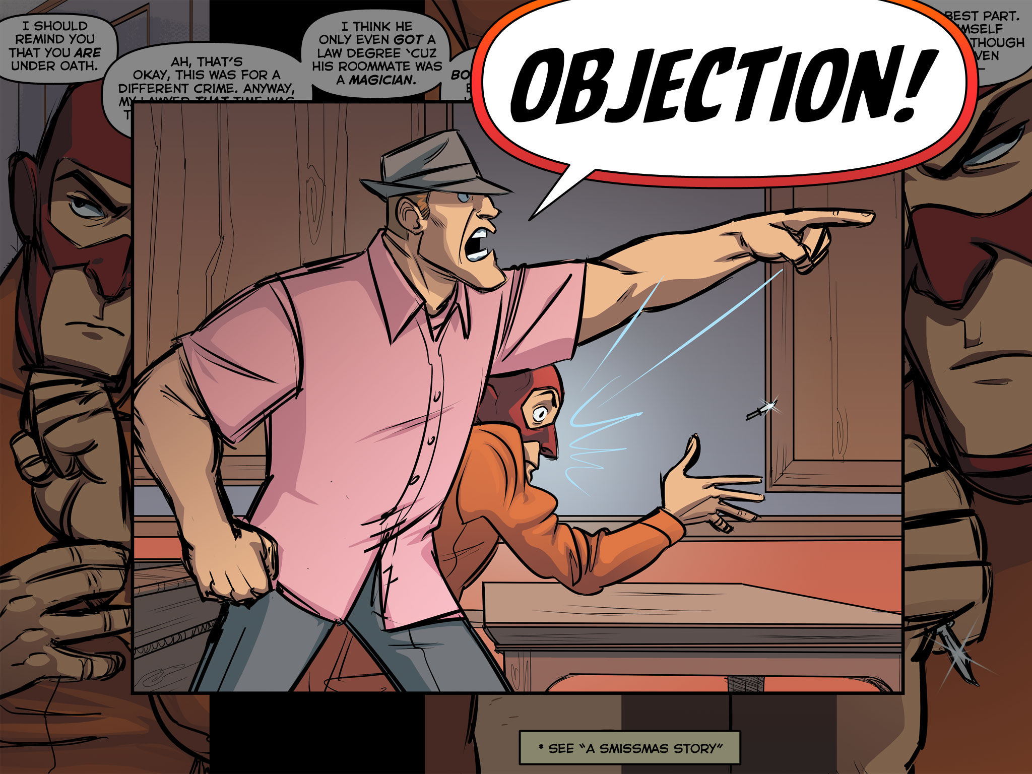 Read online Team Fortress 2 comic -  Issue #2 - 39