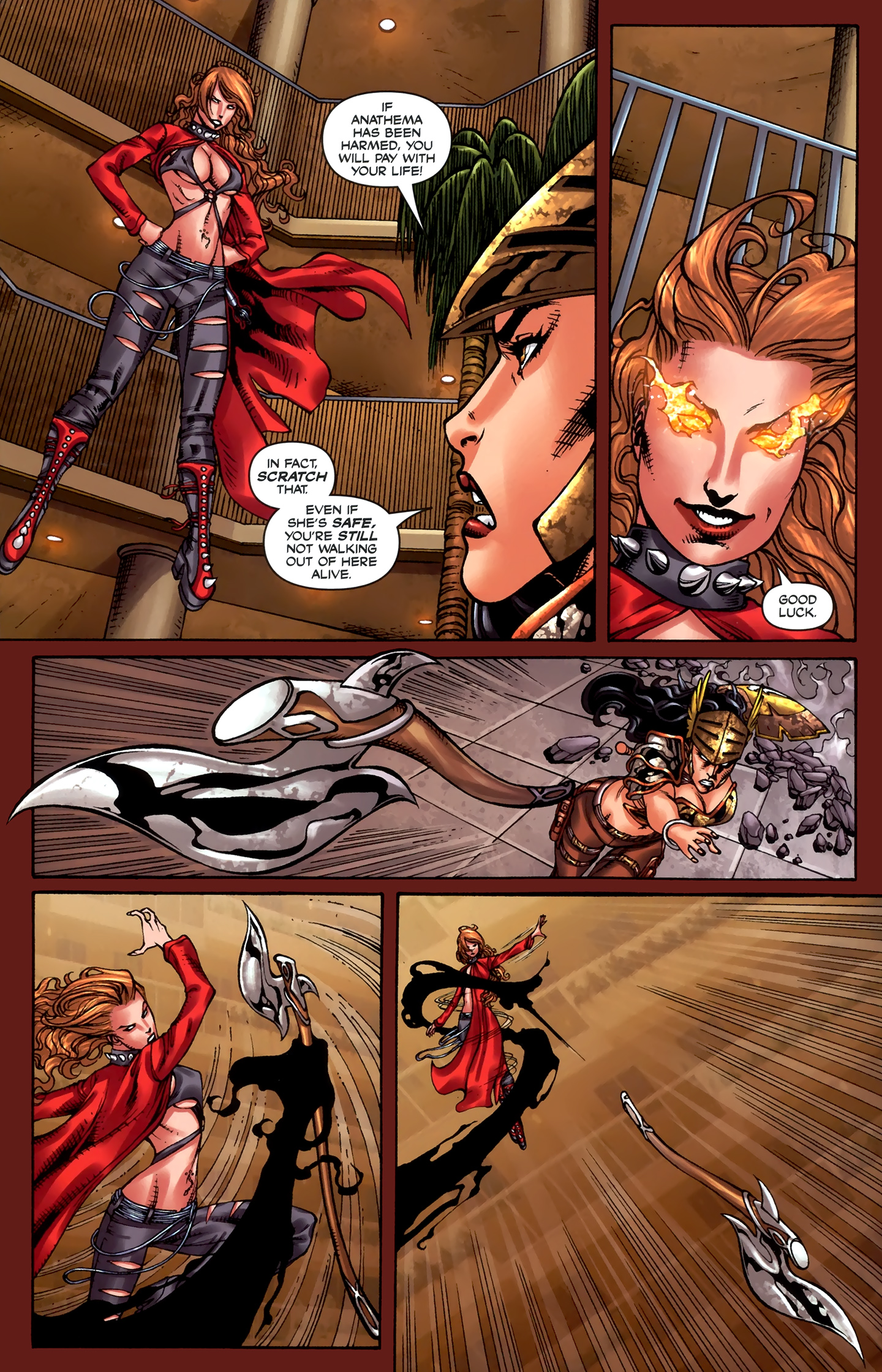 Read online War Goddess comic -  Issue #4 - 8