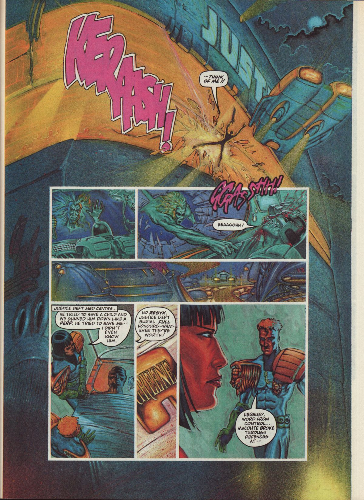 Read online Judge Dredd: The Megazine (vol. 2) comic -  Issue #26 - 27