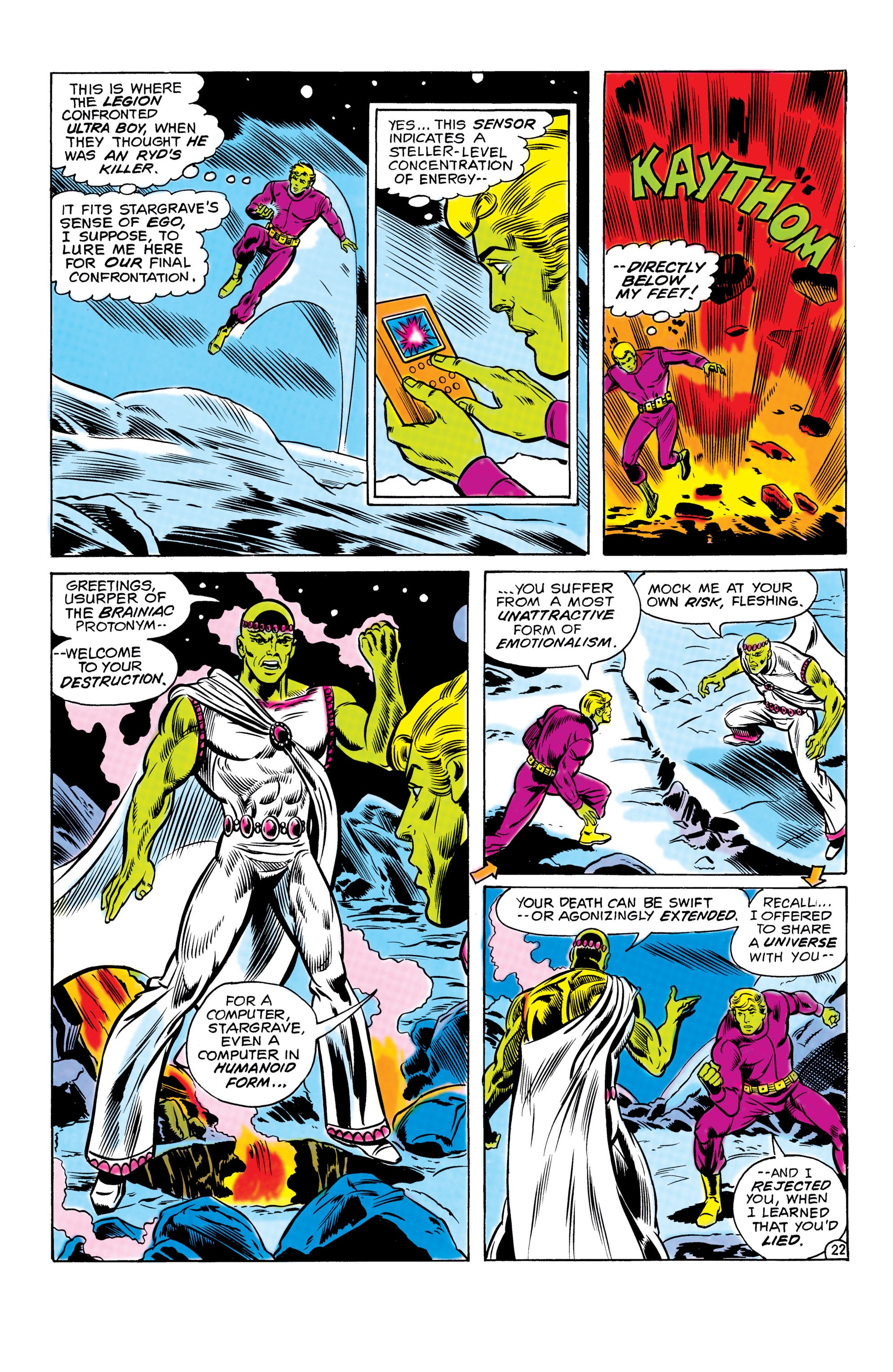 Read online Legion of Super-Heroes (1980) comic -  Issue #273 - 23