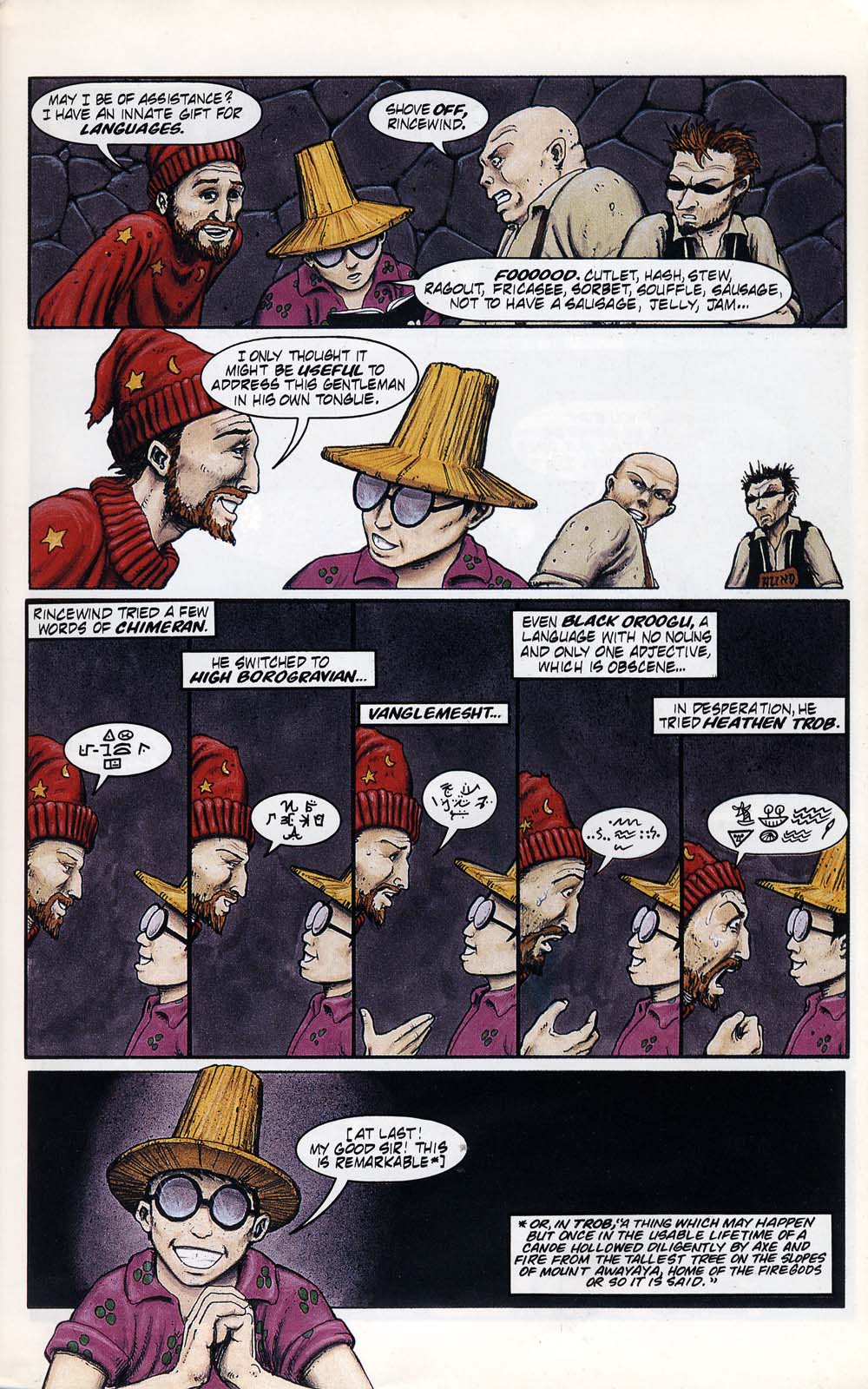 Read online Terry Pratchett's The Colour Of Magic comic -  Issue # TPB - 10