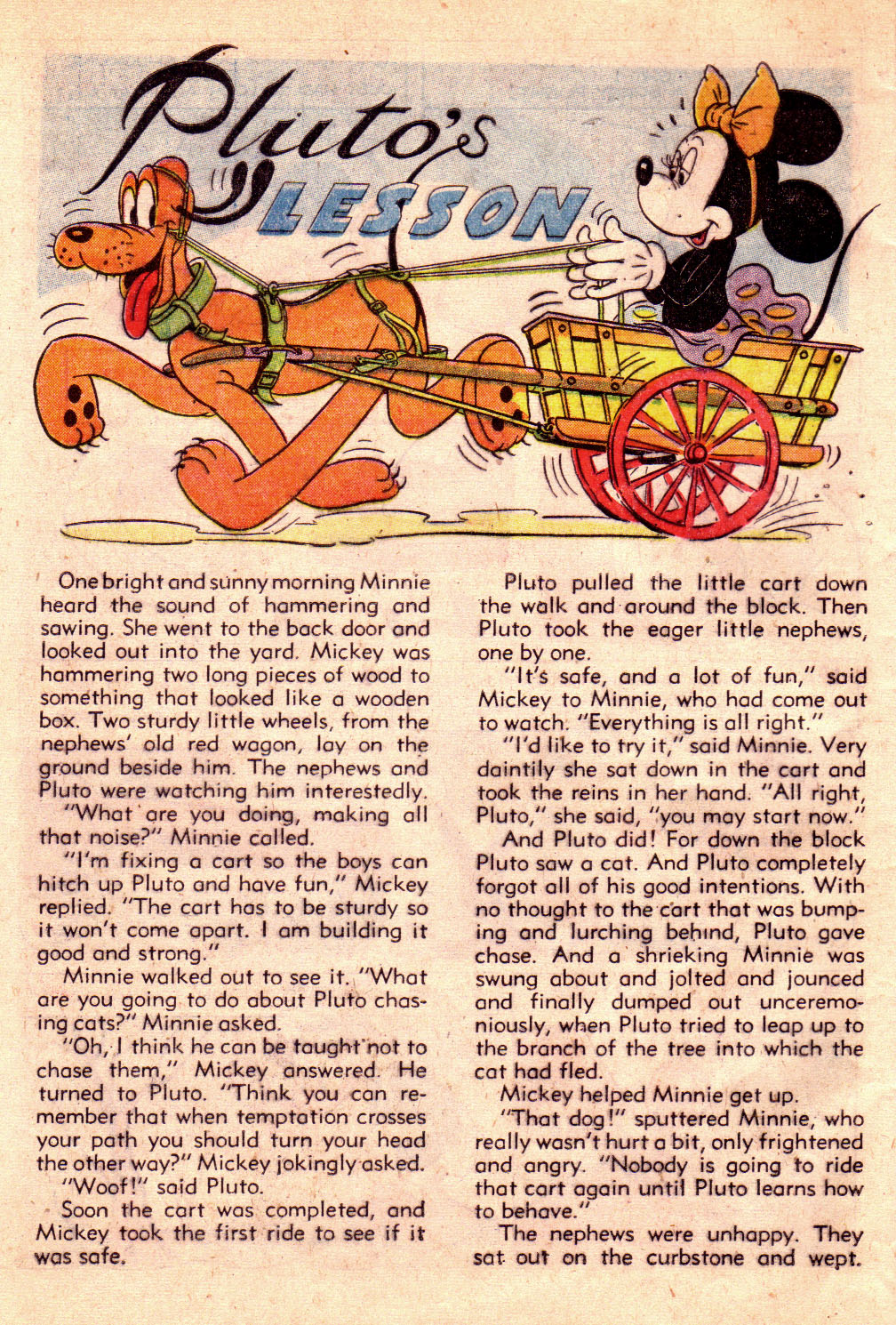 Read online Walt Disney's Comics and Stories comic -  Issue #82 - 40