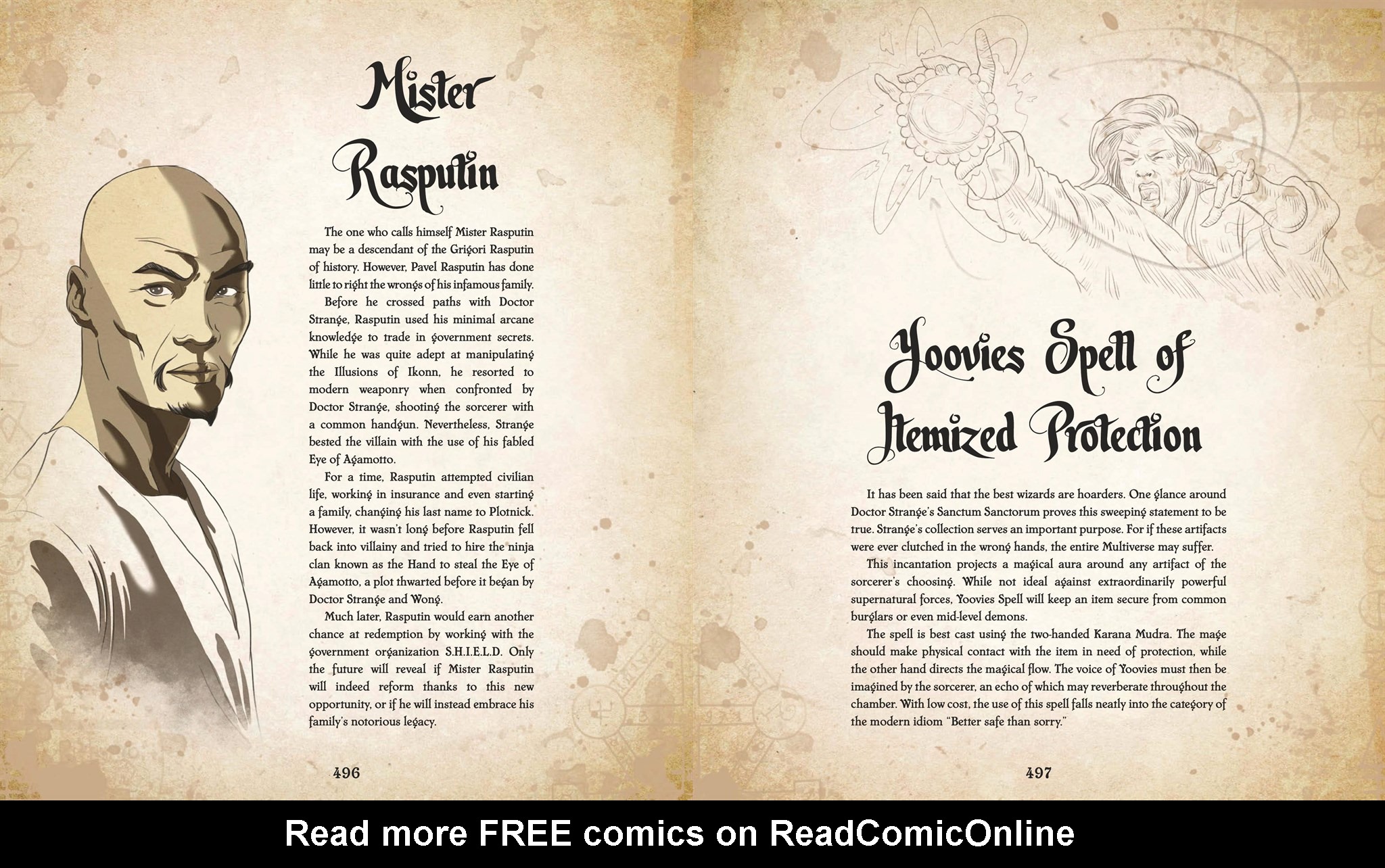 Read online Doctor Strange: The Book of the Vishanti comic -  Issue # TPB - 63